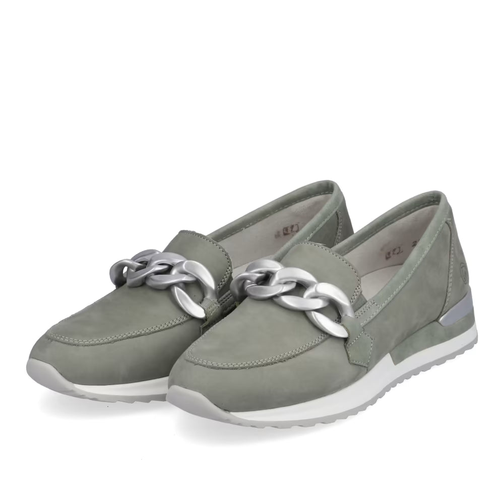 Remonte Women's Casual Slip-on Loafer - Mint