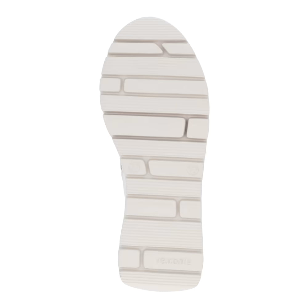 Remonte Women's Lace-Up Platform Ankle Boot - White