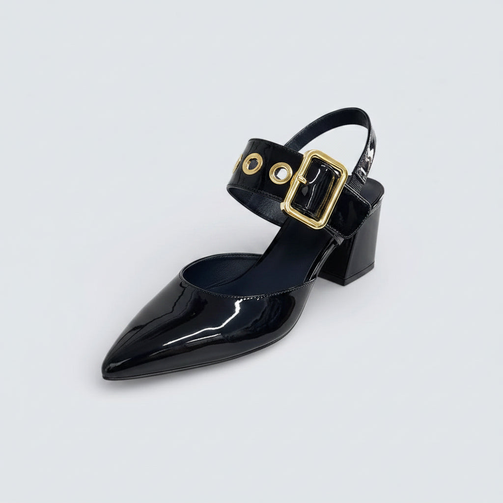 Django and Juliette Magaly Black Patent Leather