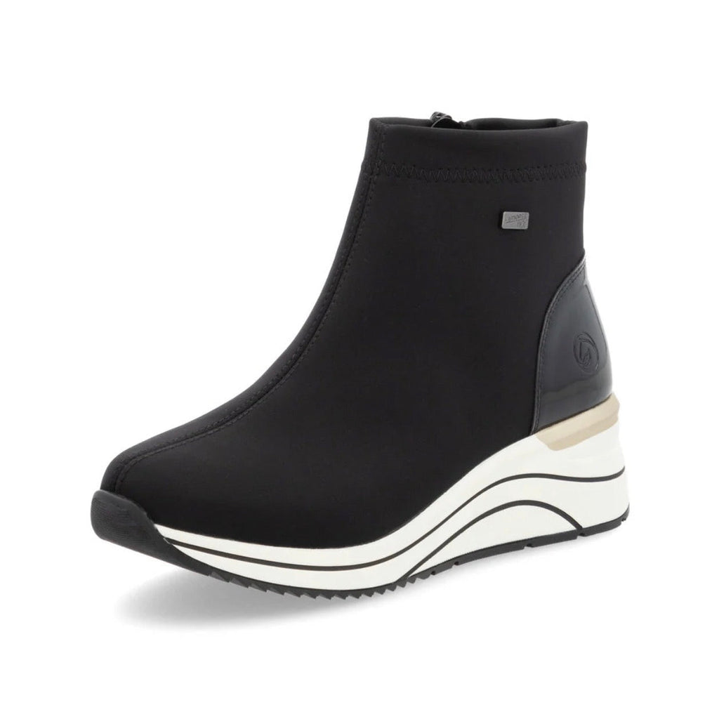 Remonte Water Resistant Bootie Black