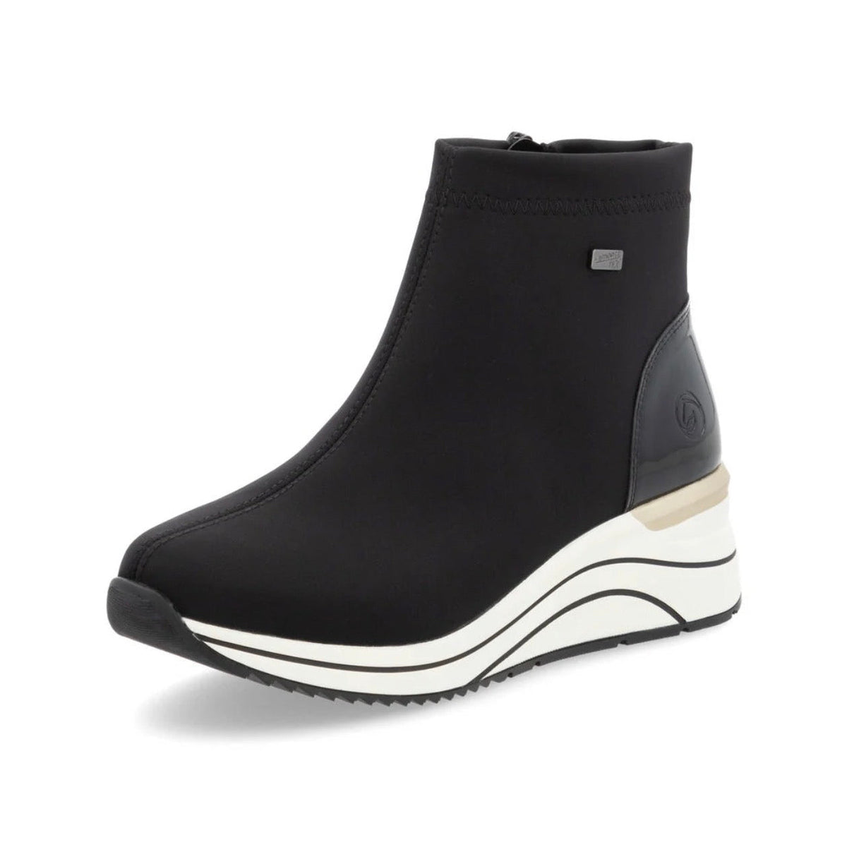 Remonte Water Resistant Bootie Black