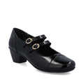 Rieker Women's Patent Mary Jane Heel - Black