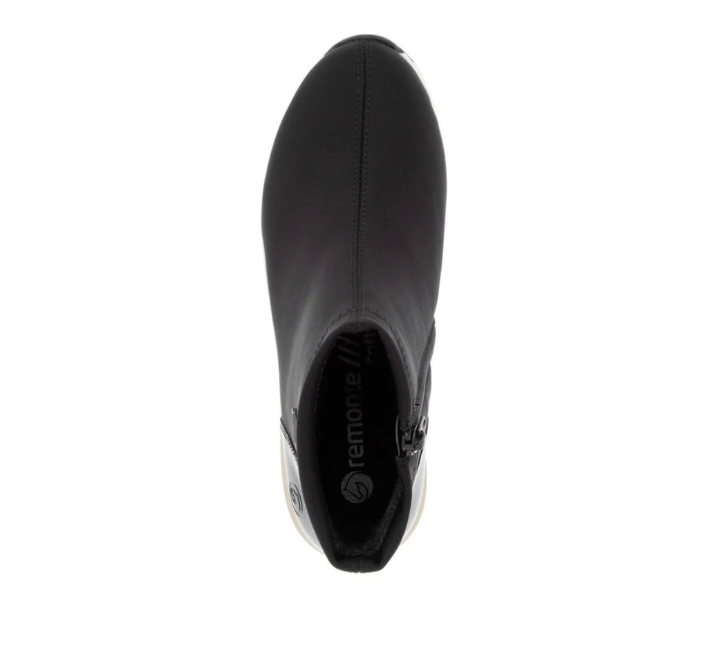 Remonte Water Resistant Bootie Black