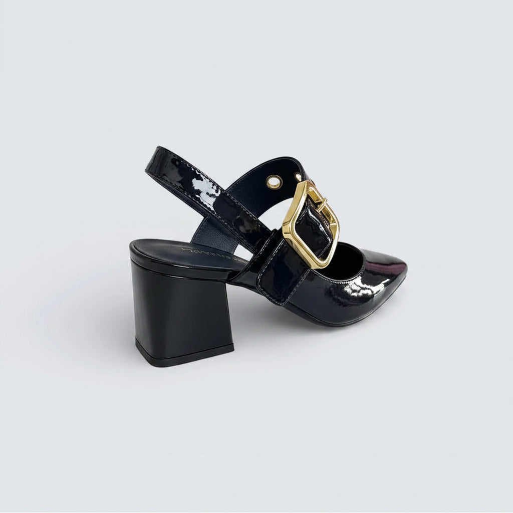 Django and Juliette Magaly Black Patent Leather