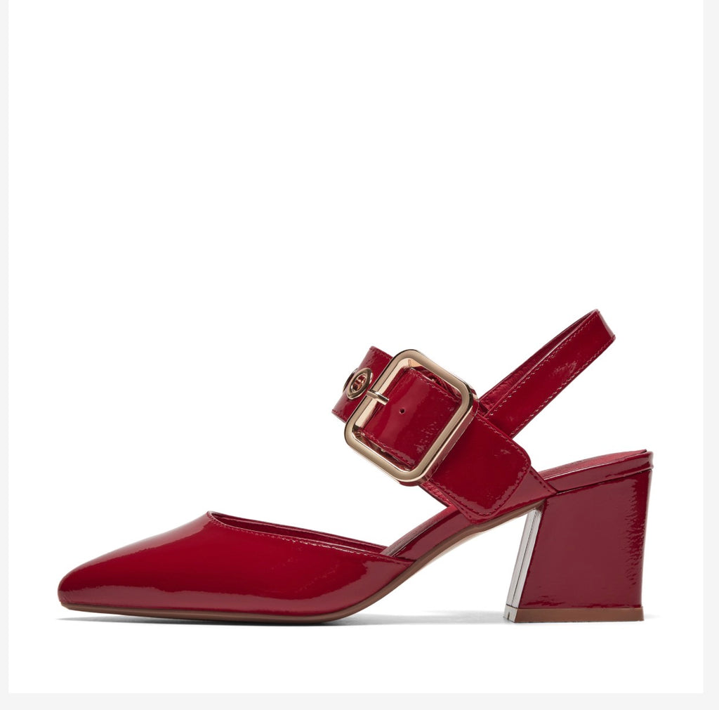 Django and Juliette Magaly Dark Red Patent Leather