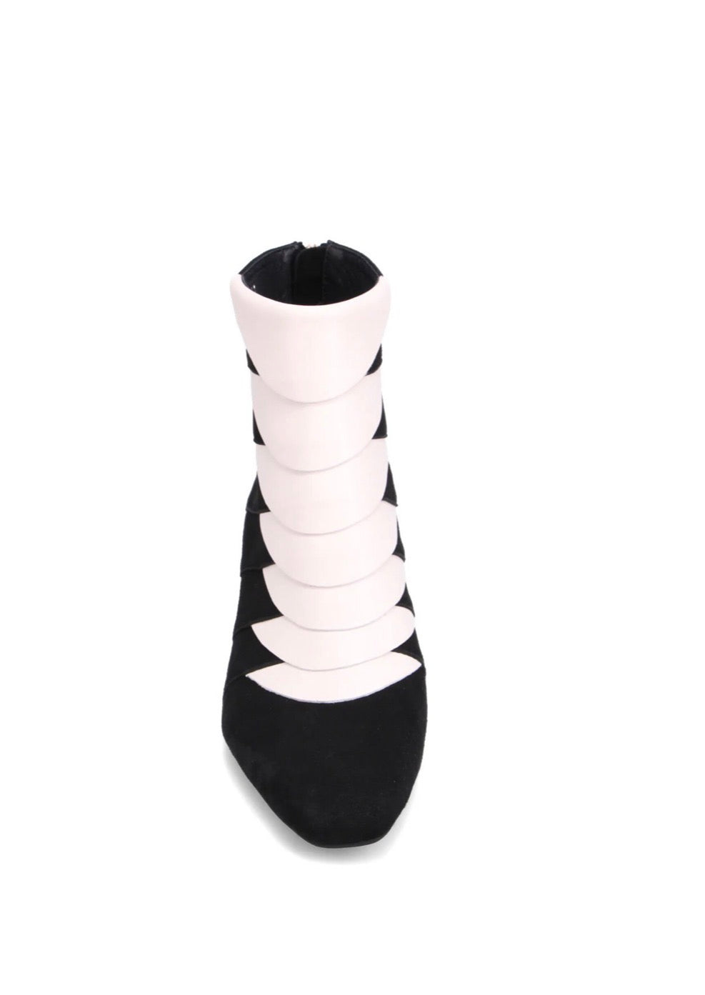 Black / Cream Suede Mammow Django and Juliette Booty