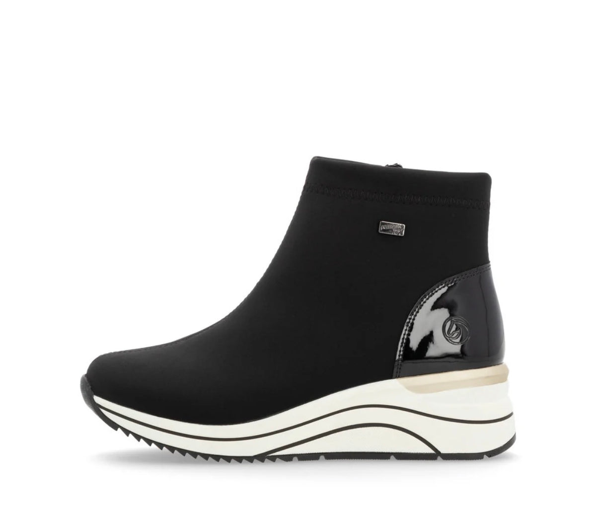 Remonte Water Resistant Bootie Black
