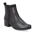Rieker Women's Stud Detail Ankle Boot - Black