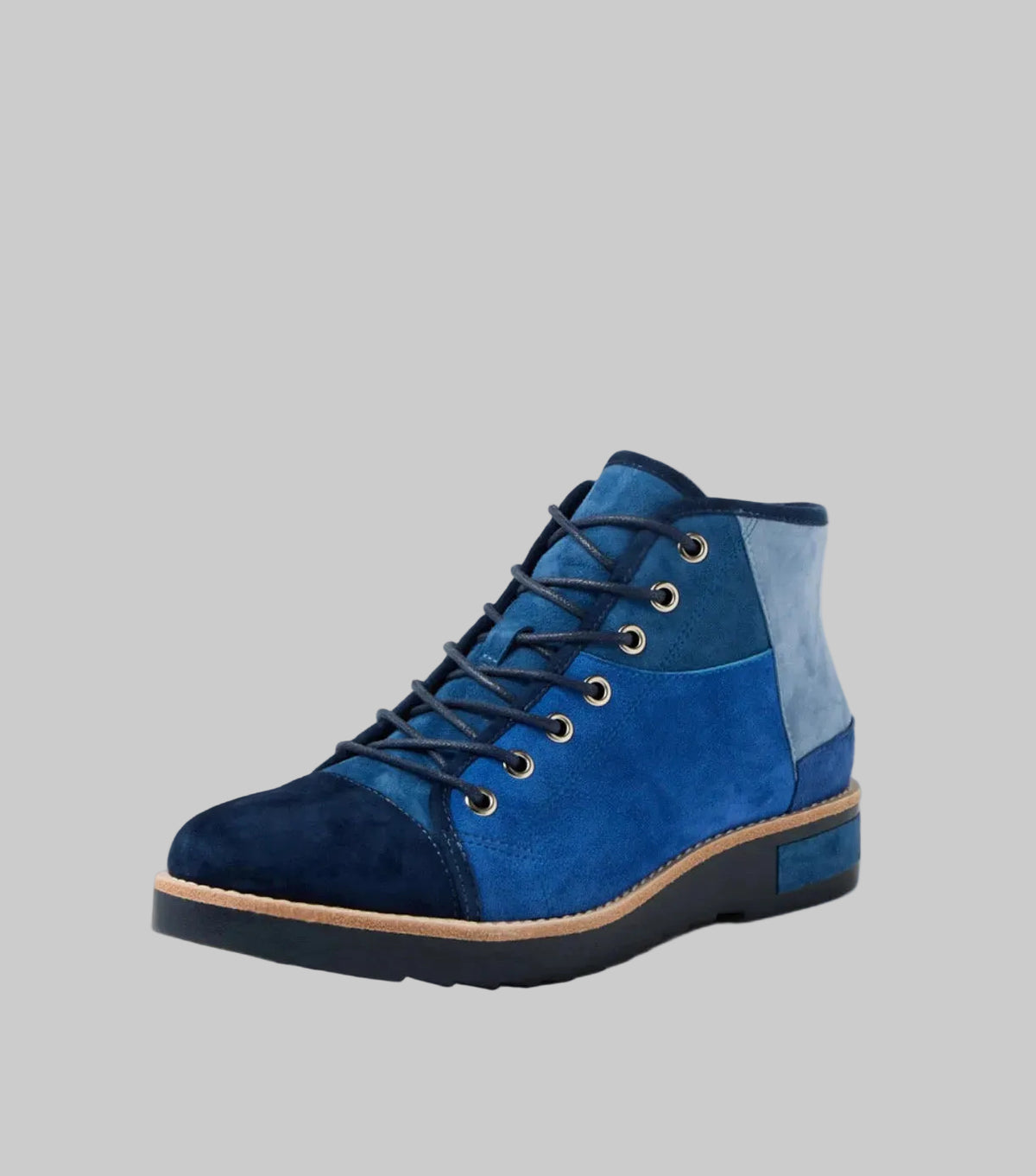 Blue Suede Multi Regine Django and Juliette Booty