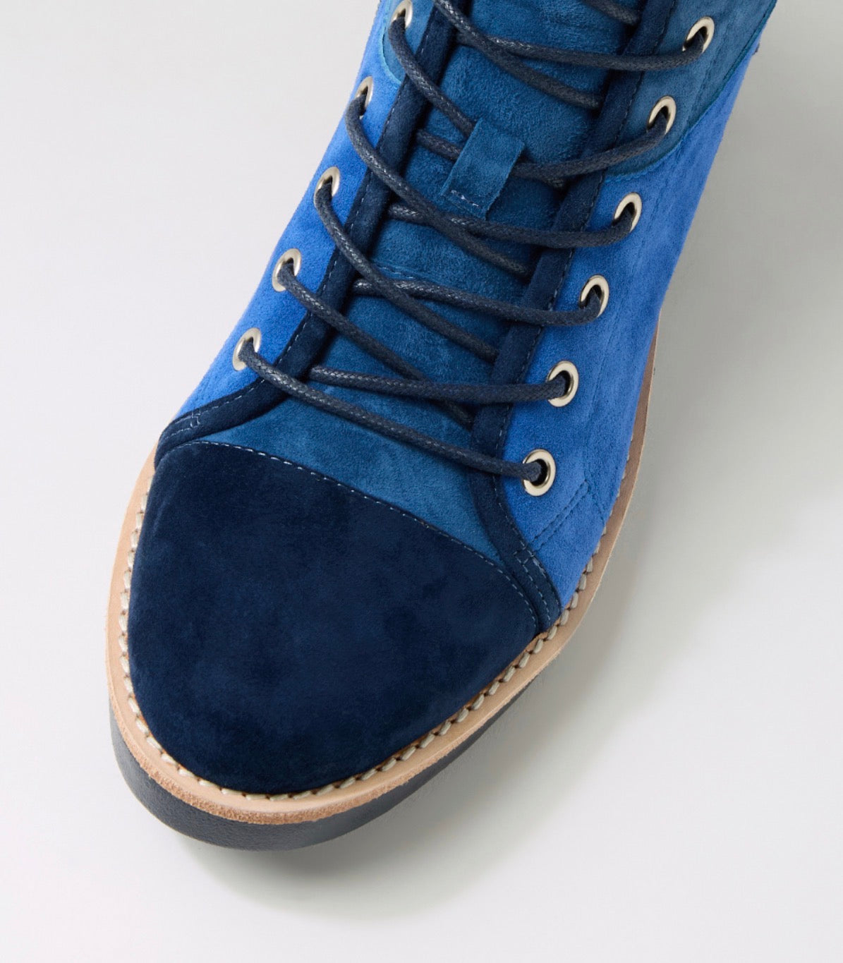 Blue Suede Multi Regine Django and Juliette Booty
