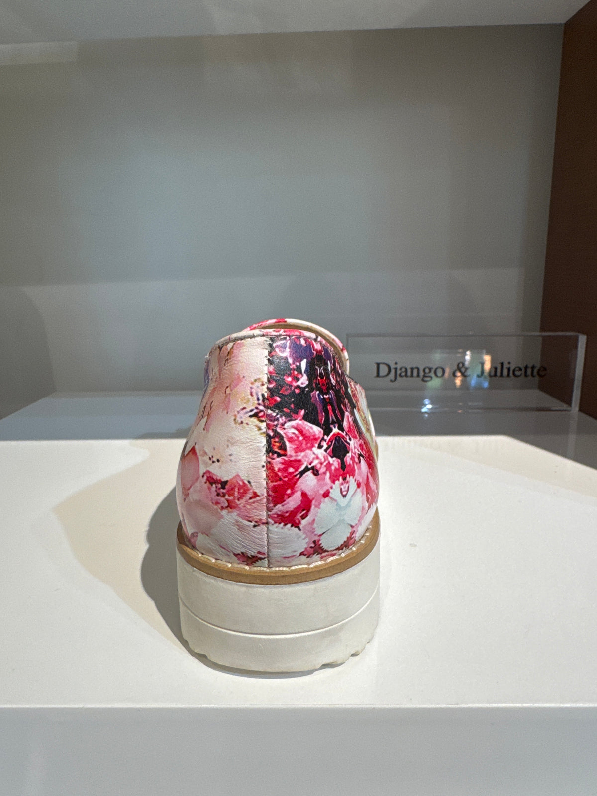 Django and Juliet Oclem Floral Leather Loafer