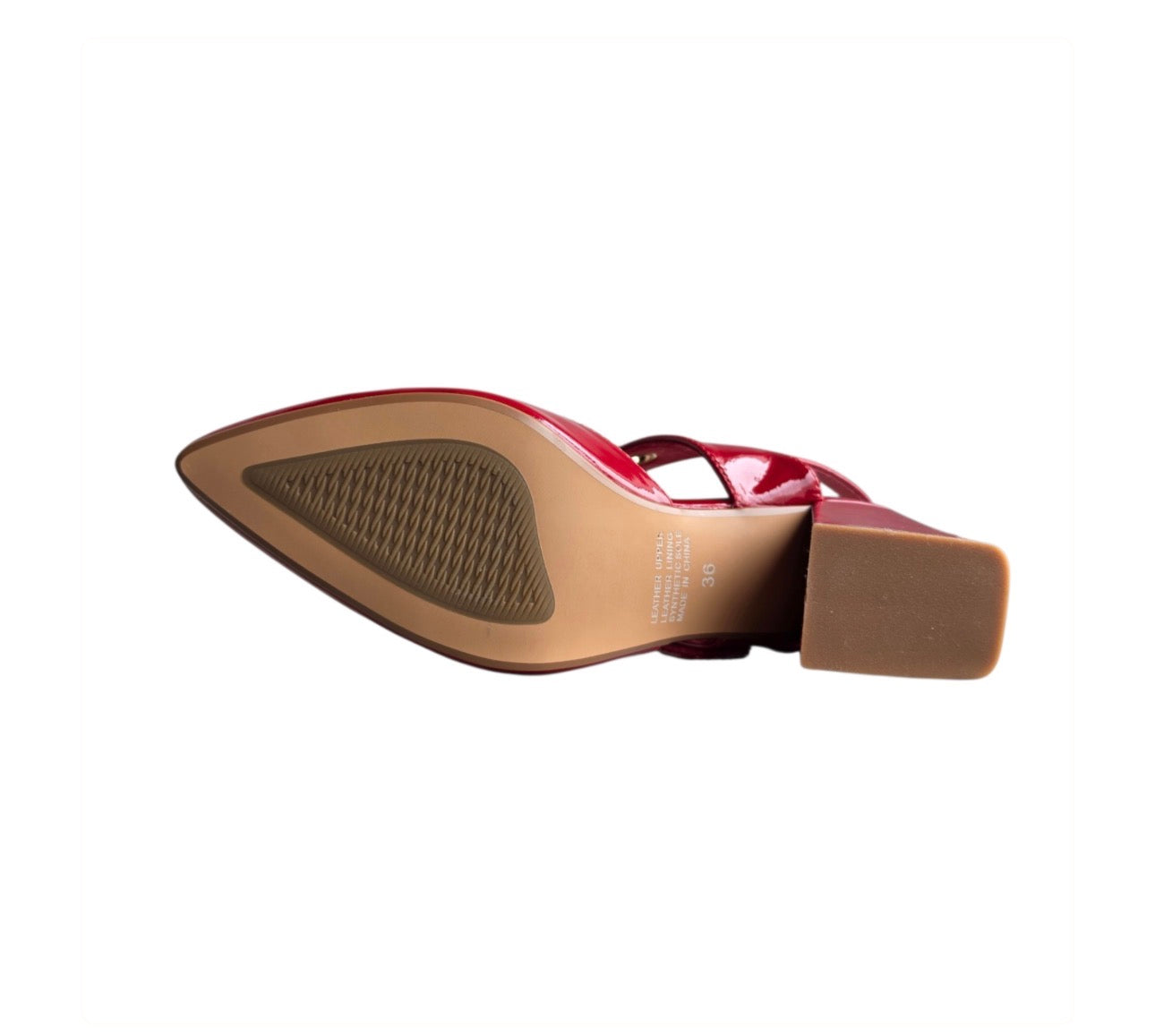Django and Juliette Magaly Dark Red Patent Leather