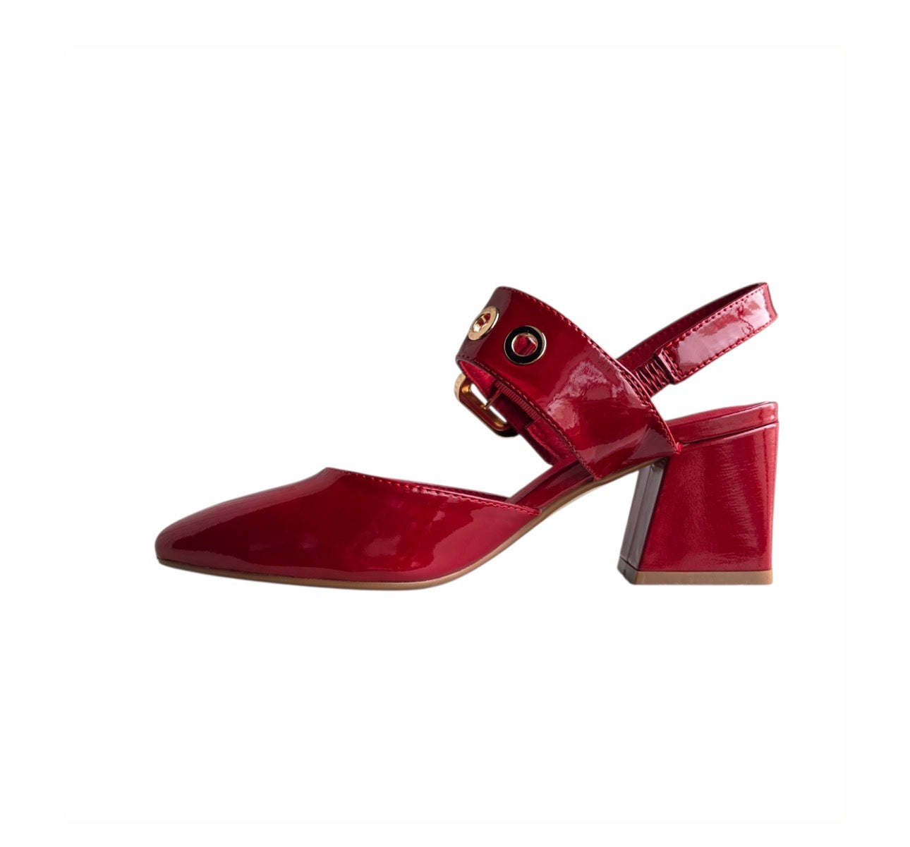 Django and Juliette Magaly Dark Red Patent Leather