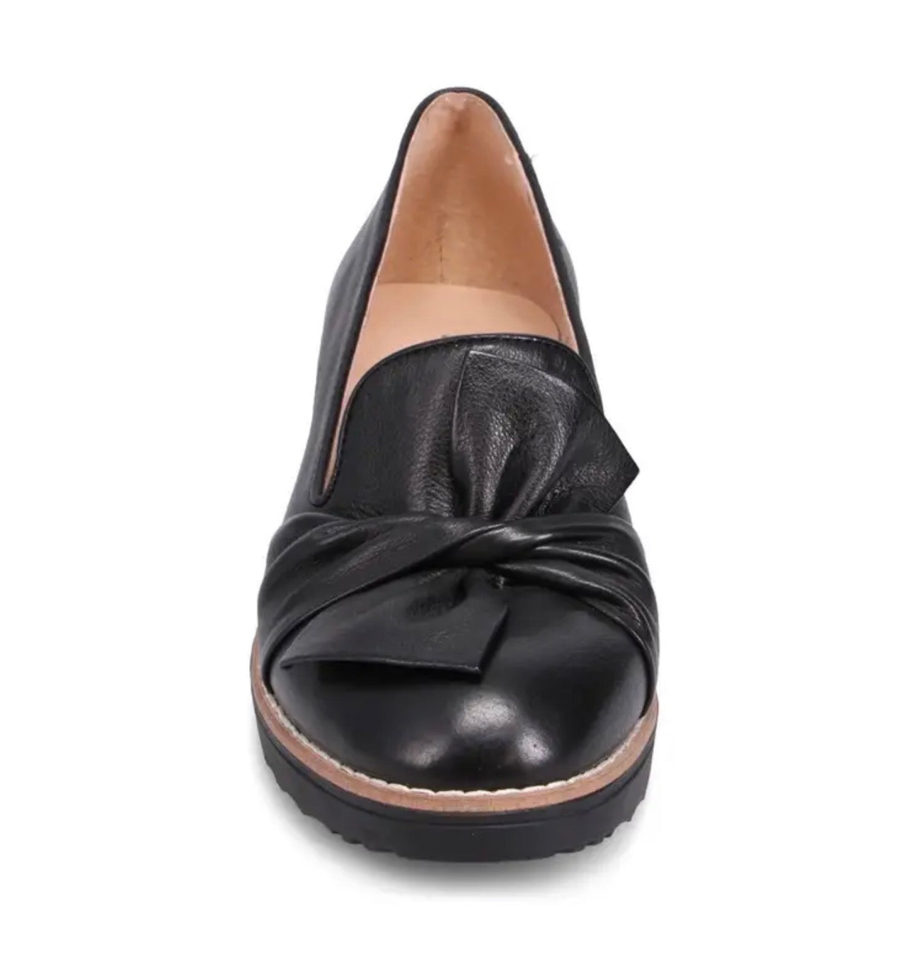 Django and Juliette Oclem Black Leather Loafers