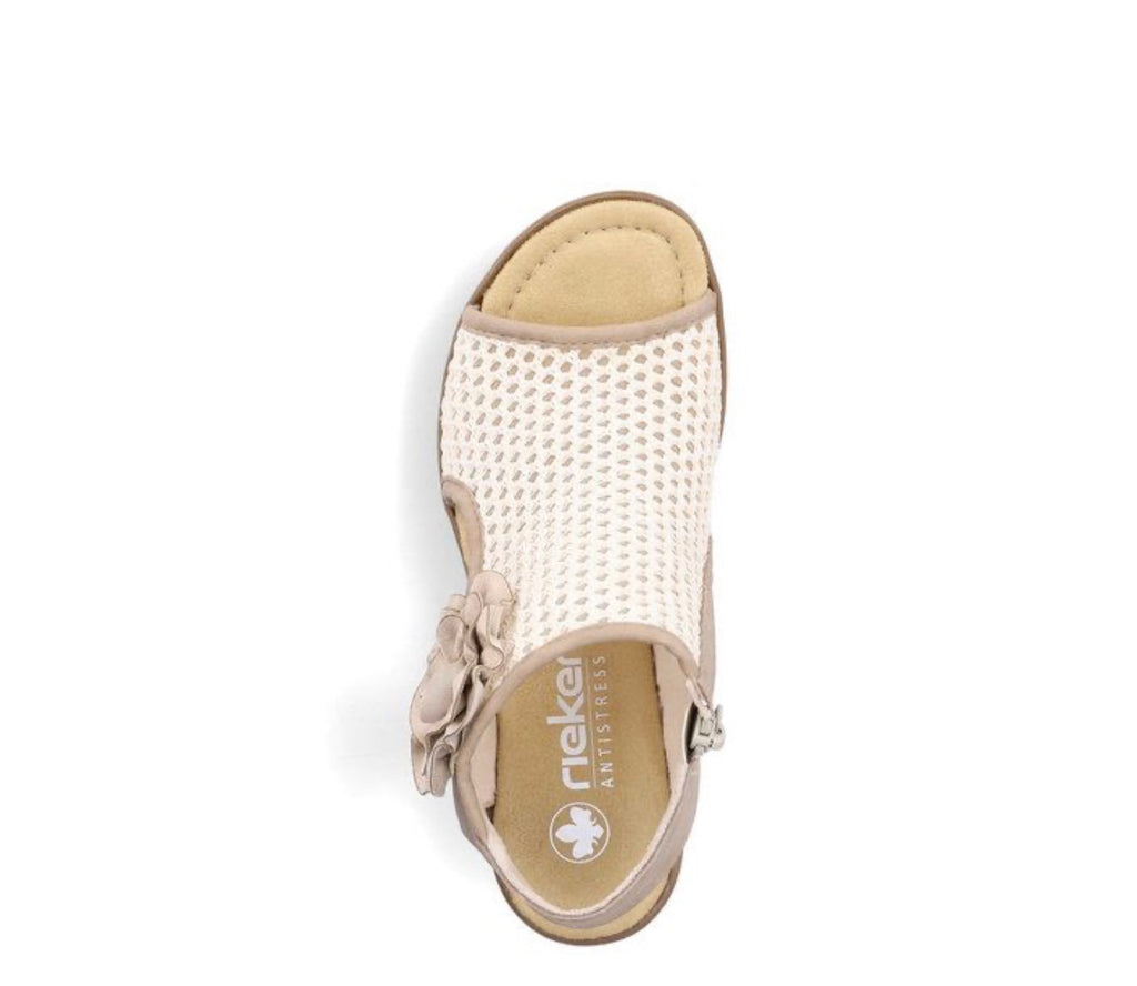Rieker Beige Women’s Gladiator Sandals