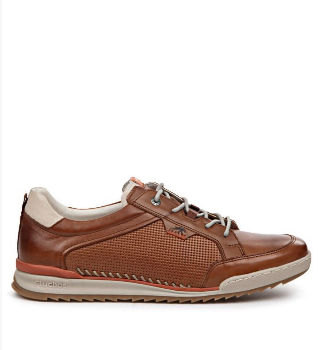 Fluchos Men’s Elder Camel Leather Sneaker