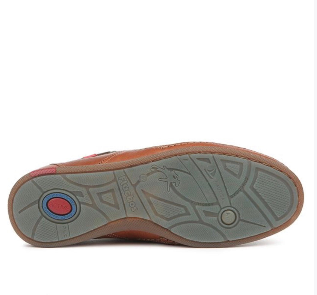 Fluchos Men’s Mariner Camel Leather Loafer