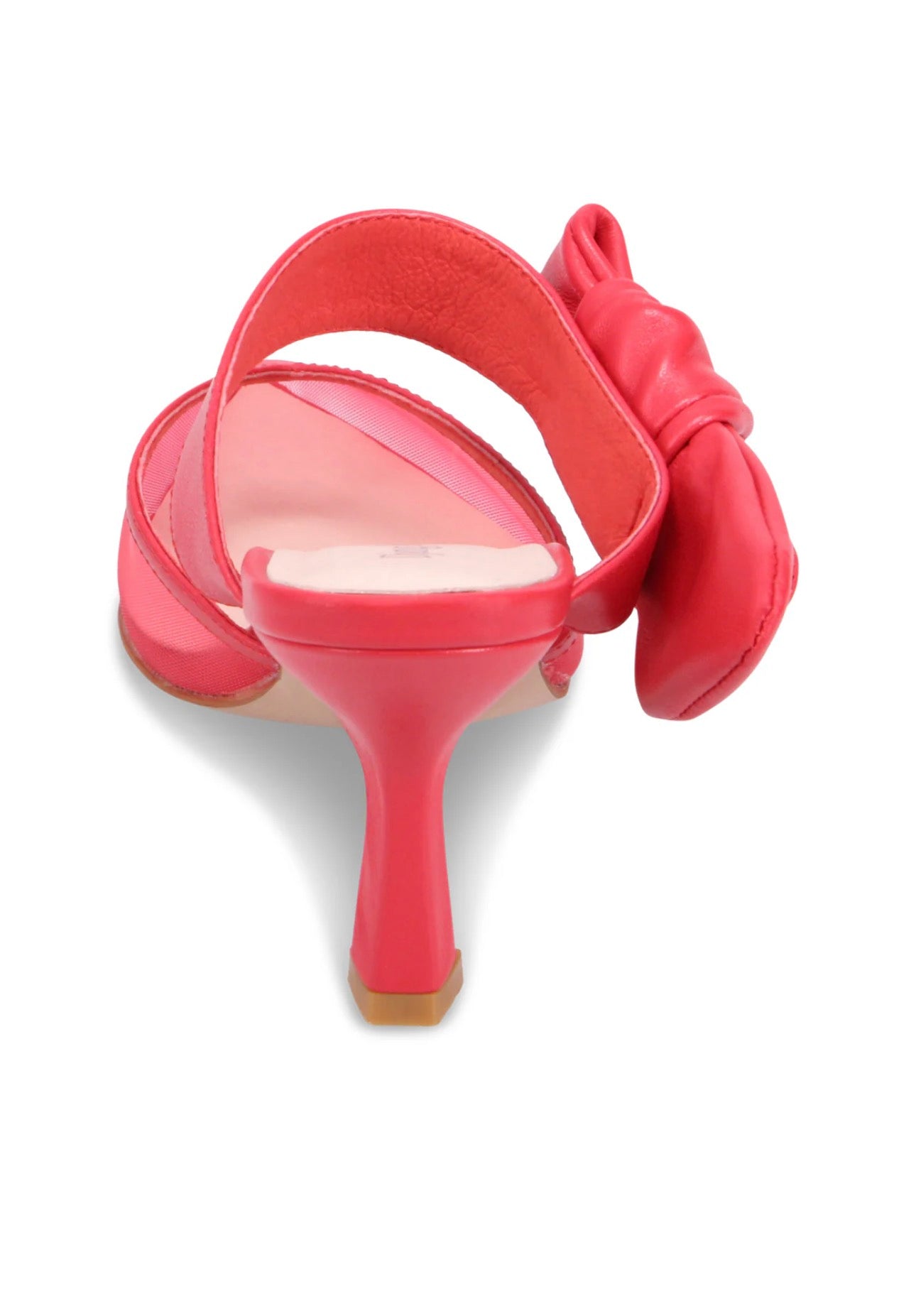 Django and Juliette Lyla Open Back Heel Red