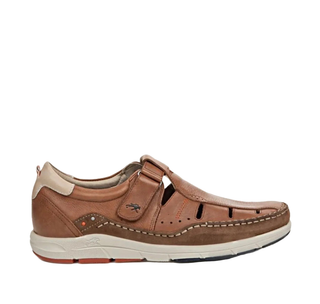 Fluchos Men’s Kai Brown Leather Fisherman Sandal