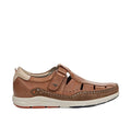 Fluchos Men’s Kai Brown Leather Fisherman Sandal