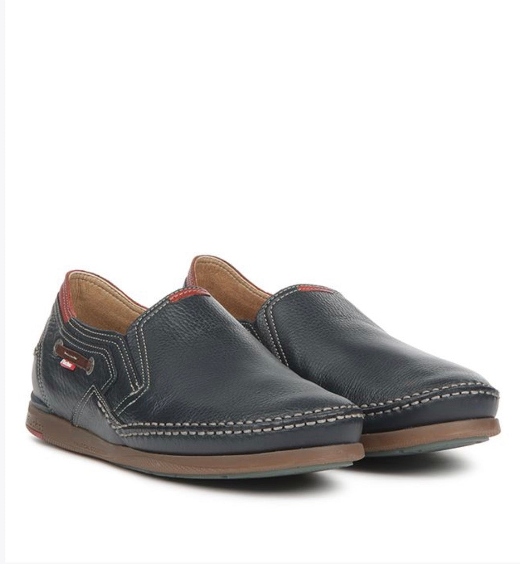 Fluchos Men’s Mariner Navy Leather Loafer