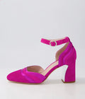 Django & Juliette kimo Ankle Strap Heel - Fuscia
