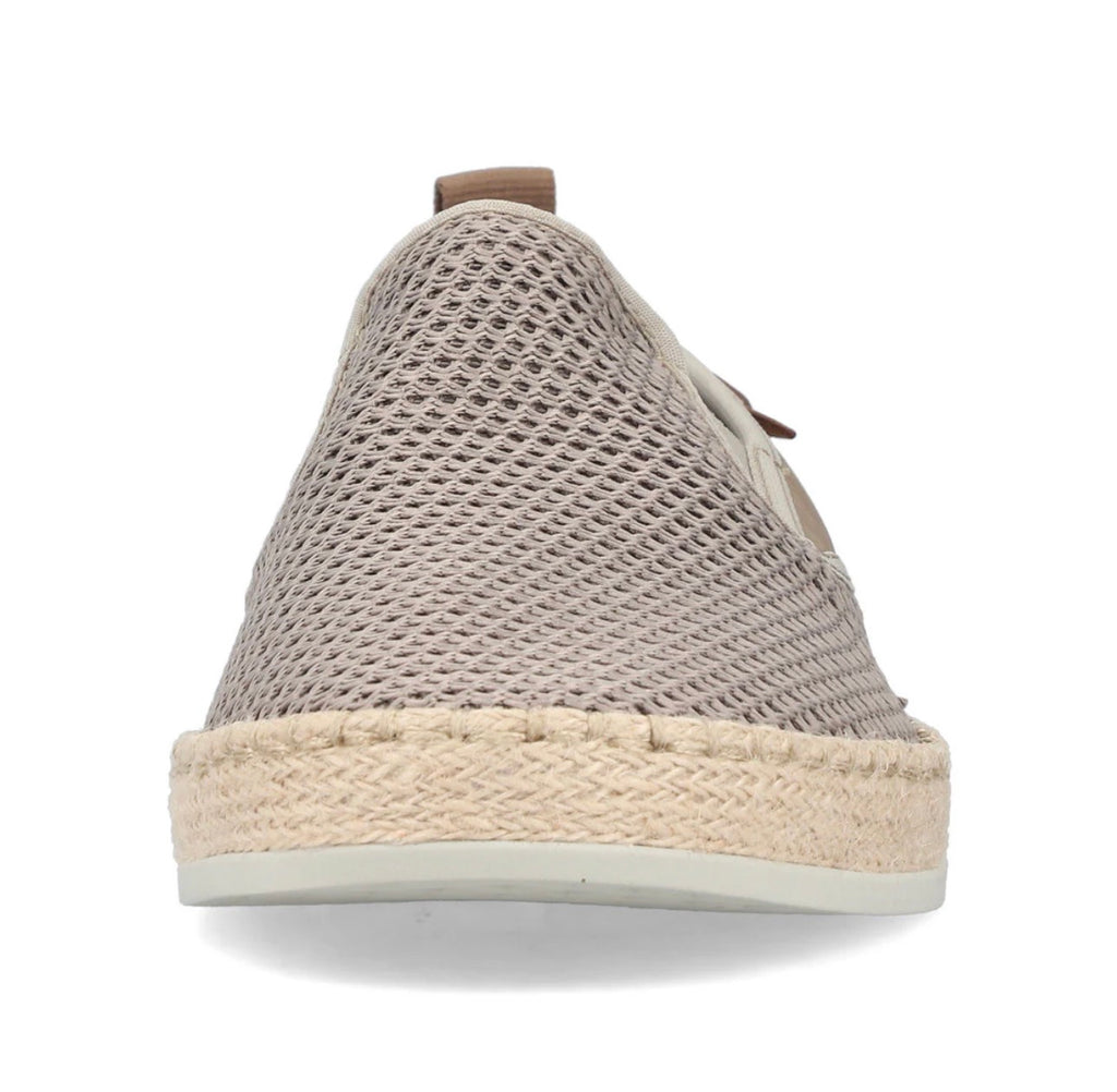 Rieker Men’s Grey Mesh Slip On Shoes