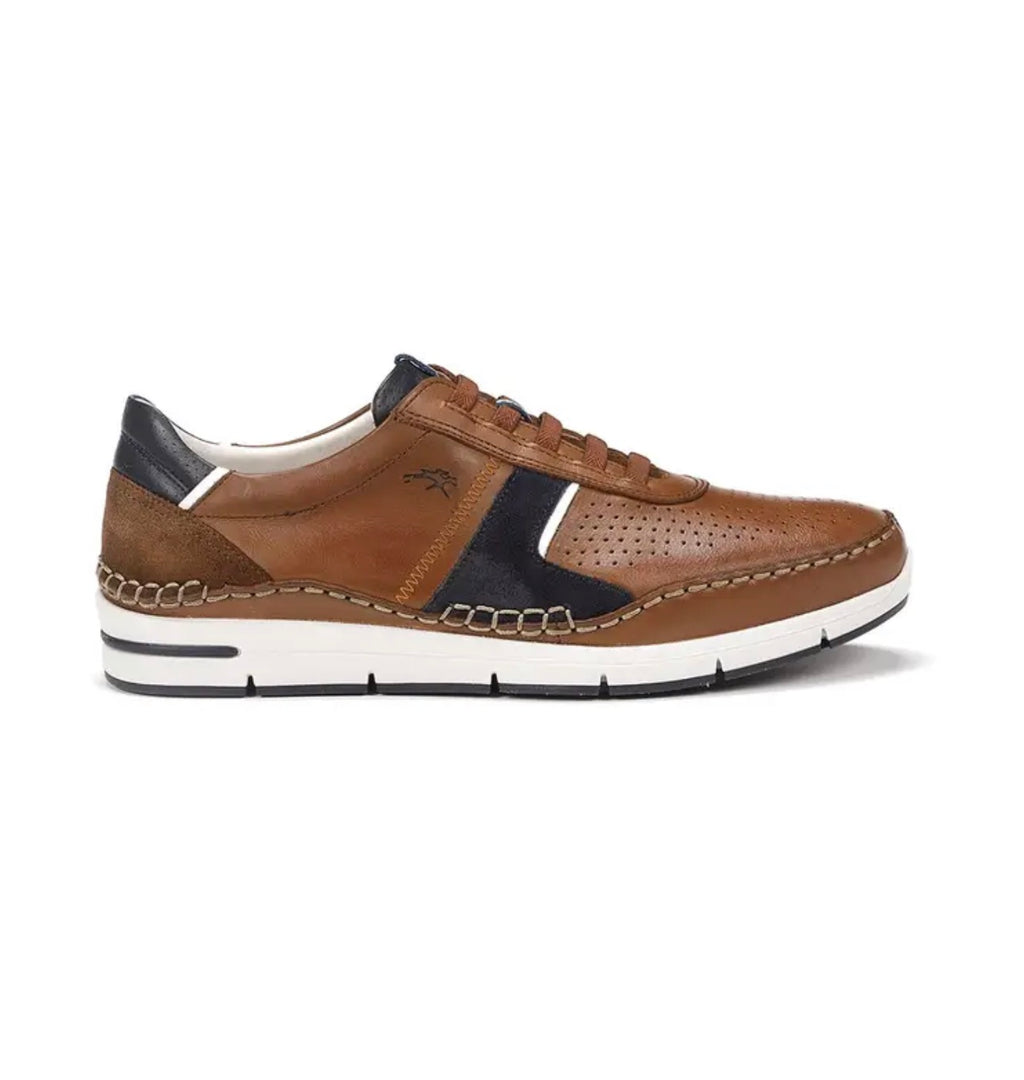 Fluchos Men’s Yannic Camel Leather Sneaker