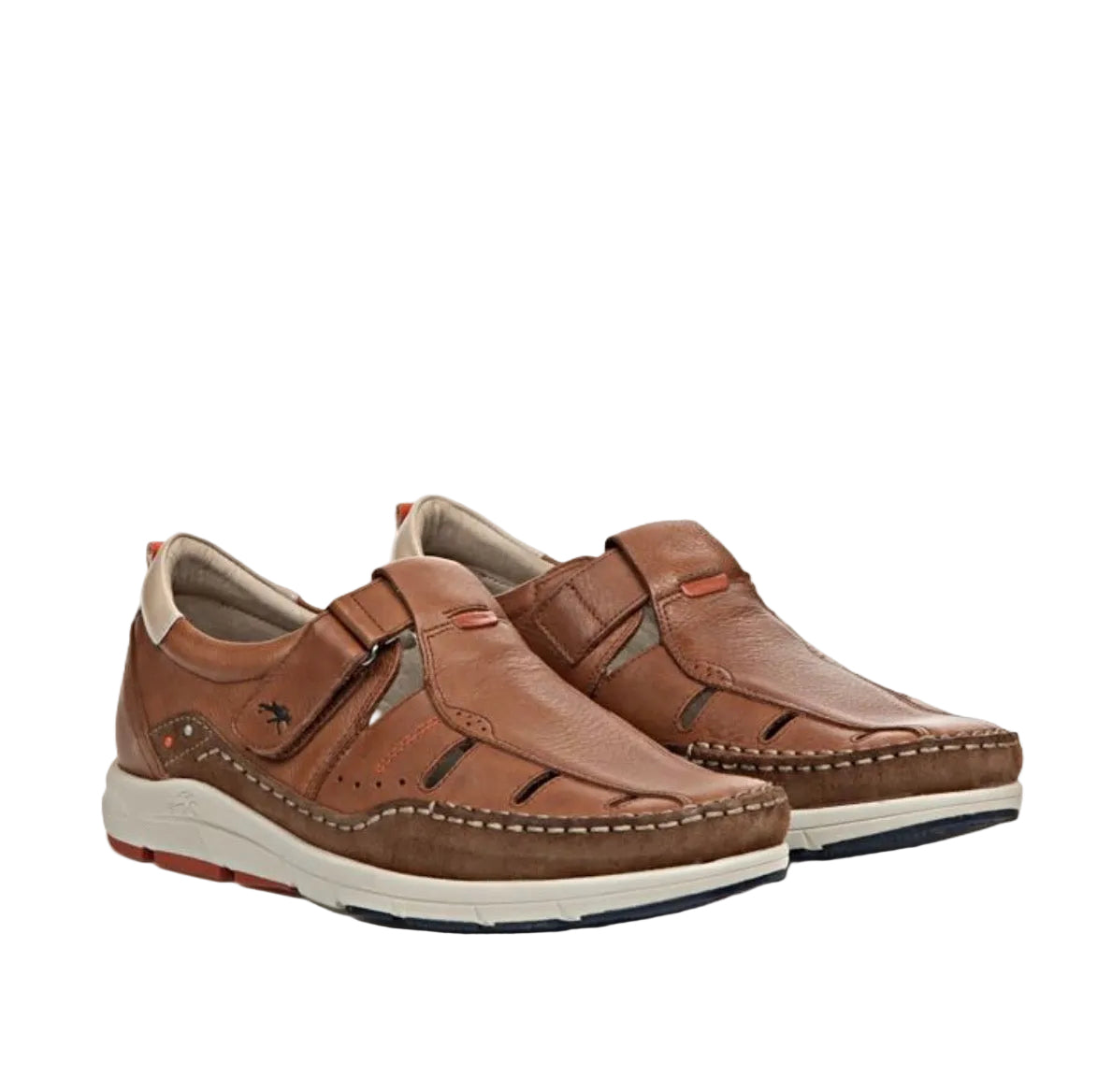 Fluchos Men’s Kai Brown Leather Fisherman Sandal