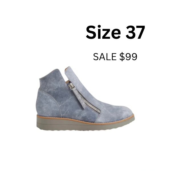 Django & Juliette Ohmy Flatform Boot - Denim/leather