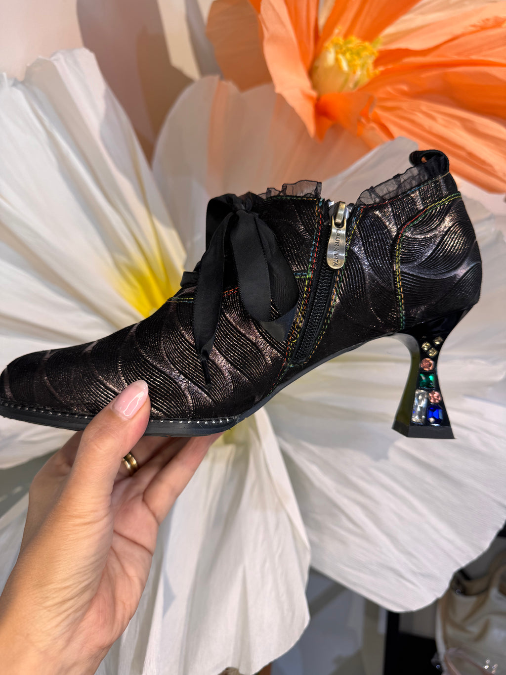 Laura Vita Acier Heel Shoe