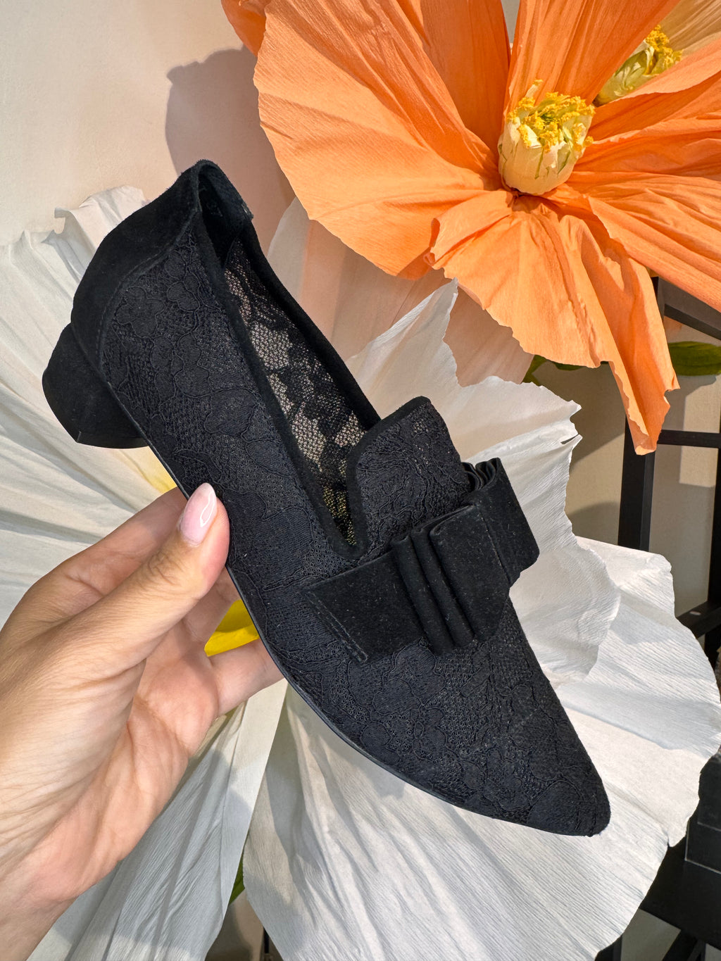 Django & Juliette Black Lace Shoe