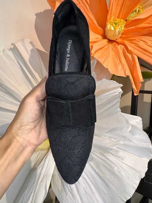 Django & Juliette Black Lace Shoe