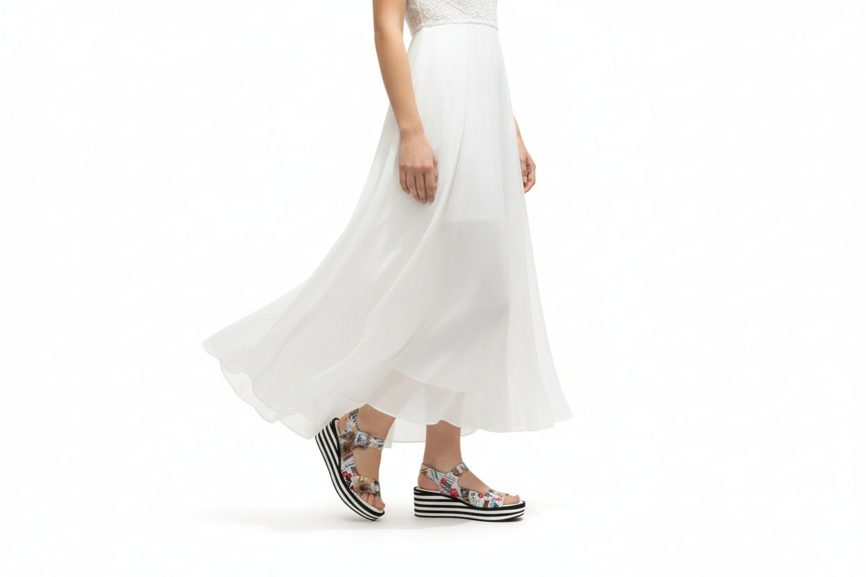 Django and Juliette Collage Figg Sandal Collage Print