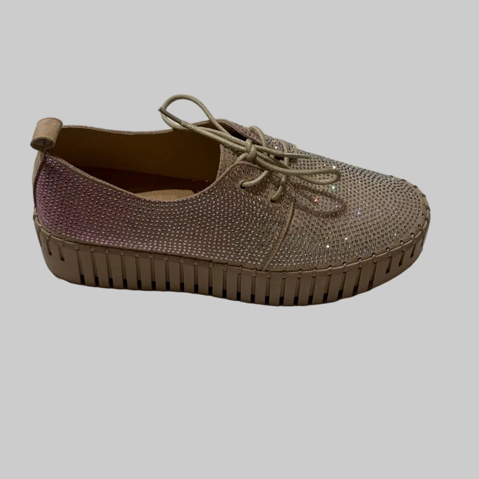 Django and Juliette Collage Birming Sneaker Rose