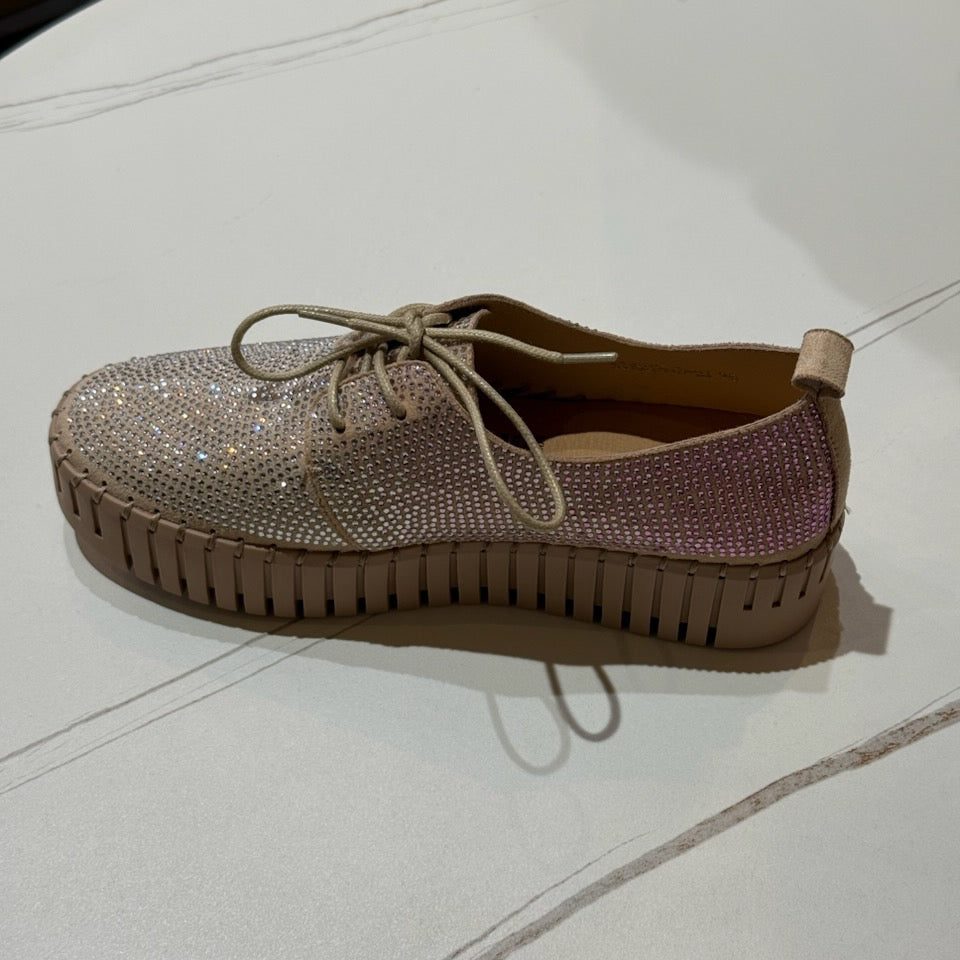 Django and Juliette Collage Birming Sneaker Rose