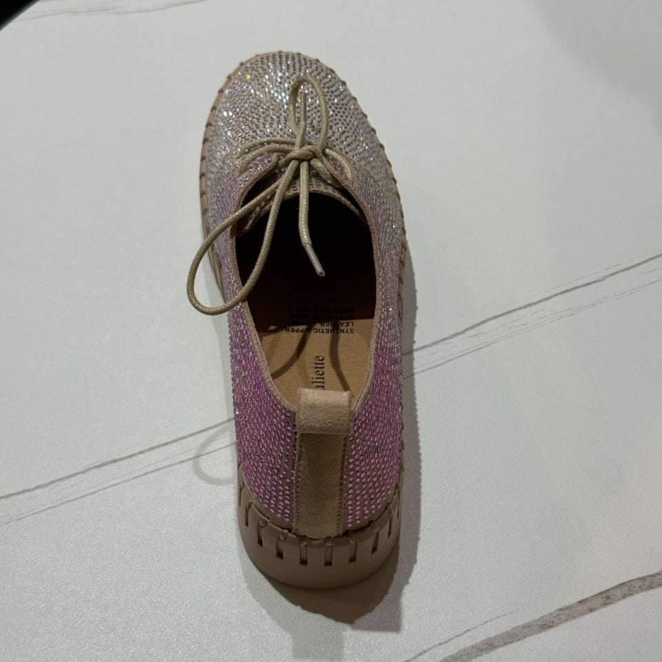 Django and Juliette Collage Birming Sneaker Rose