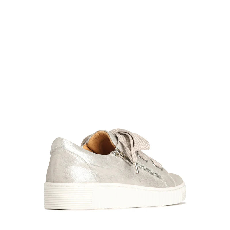EOS Jovi Classic Sneaker - Silver Suede