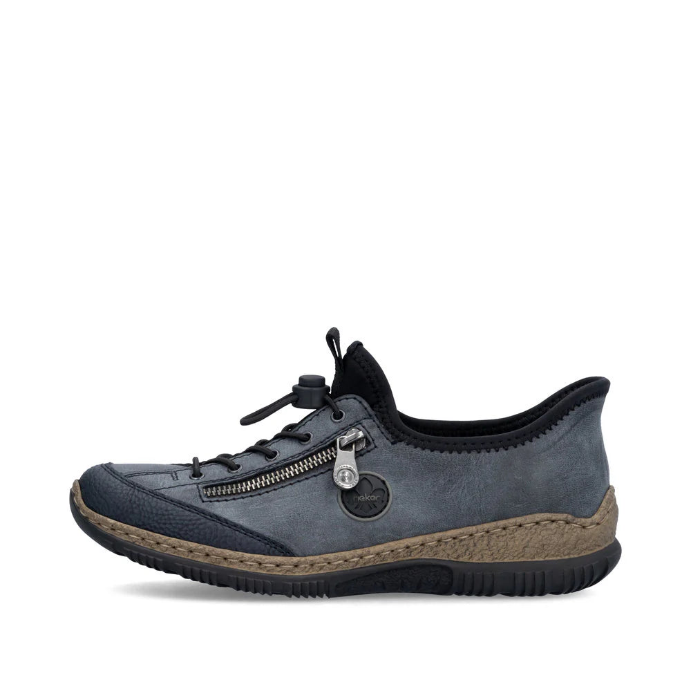 Rieker Women's Slip-on Sneaker - Blue
