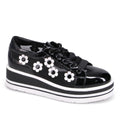 Django & Juliette Serenoy Mesh Platform Sneaker - Black