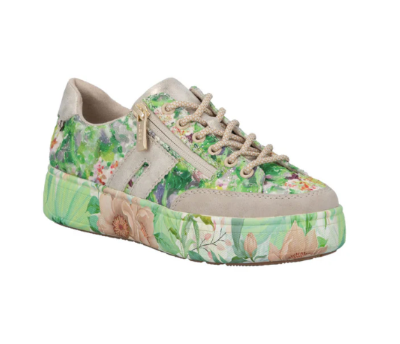 Rieker Women's Sneaker Green / Forest