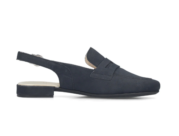 Rieker 43170 Navy Slingbacks