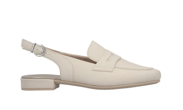 Rieker 43170 Almond / Beige Slingbacks