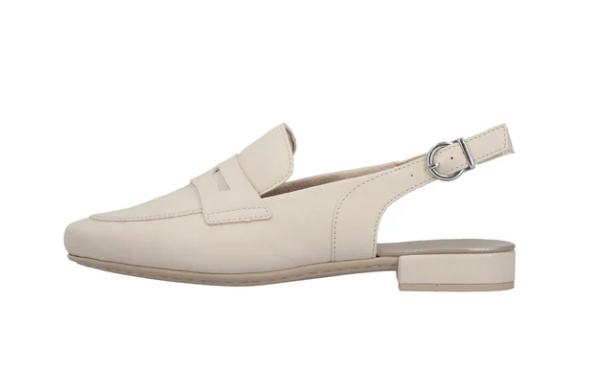 Rieker 43170 Almond / Beige Slingbacks