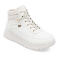 Remonte Women's Lace-Up Platform Ankle Boot - White