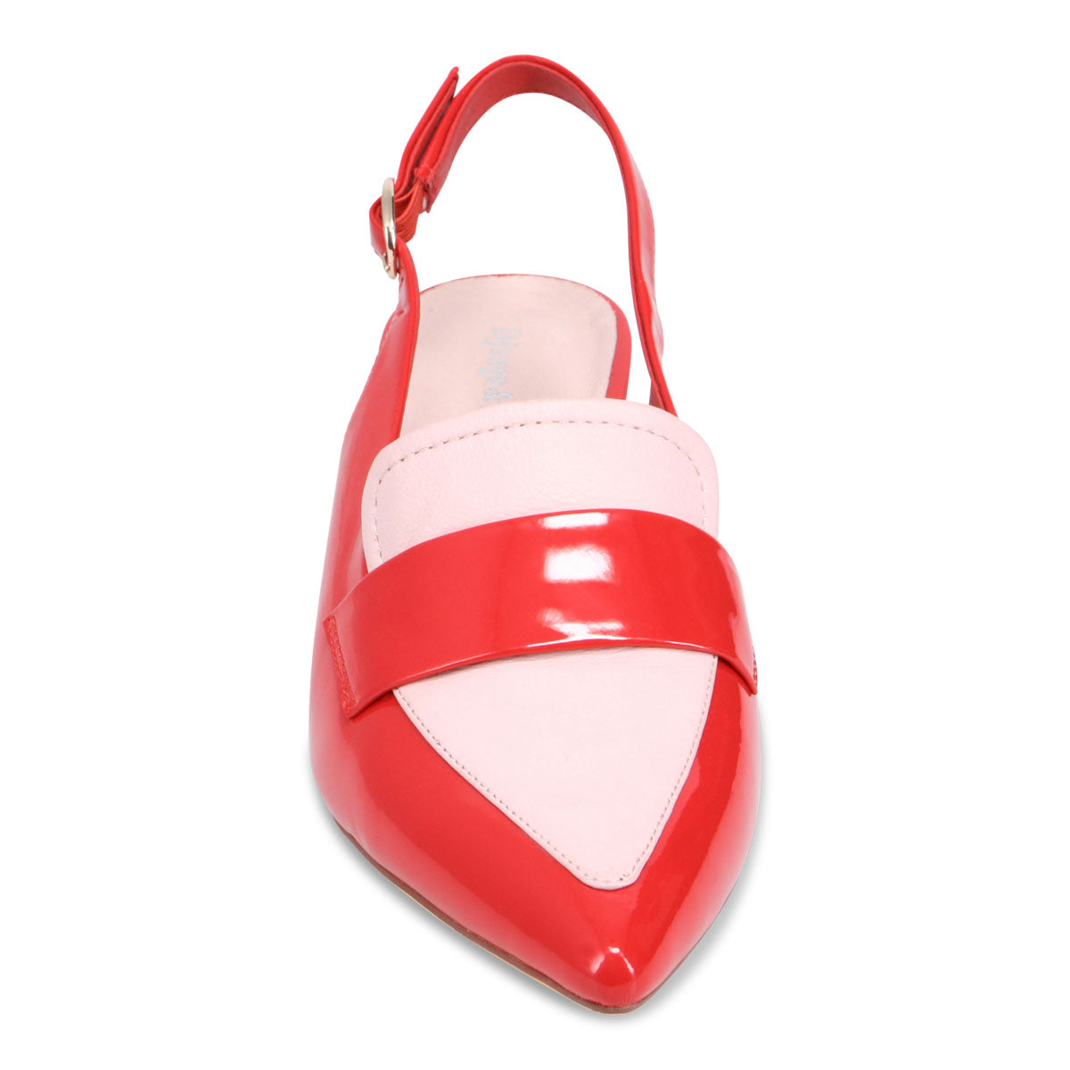 Django & Juliette Aiday Slingback Heel - Red Pale Pink
