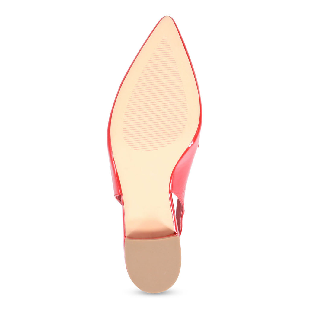 Django & Juliette Aiday Slingback Heel - Red Pale Pink