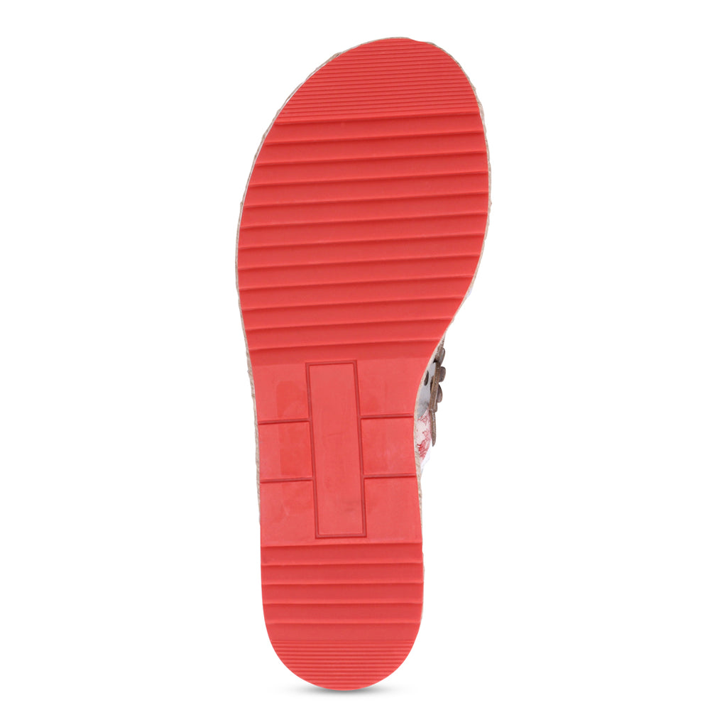 Django & Juliette Aldo Platform Sandal - Collage Print