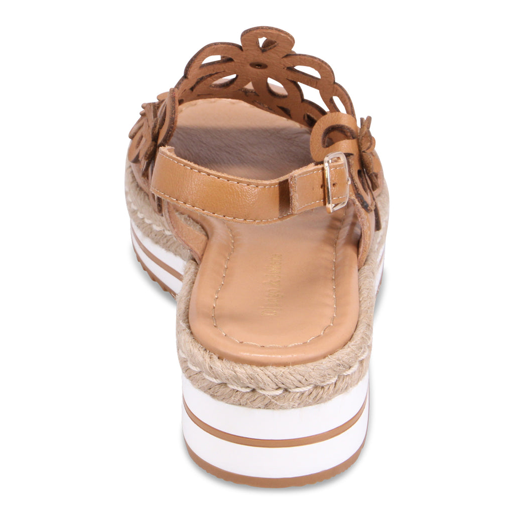 Django & Juliette Aldo Platform Sandal - Dark Tan