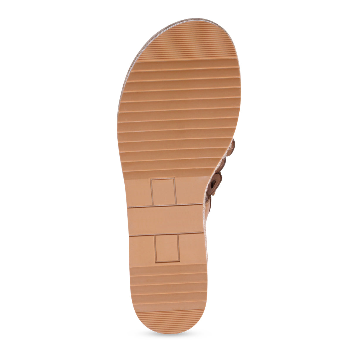 Django & Juliette Aldo Platform Sandal - Dark Tan